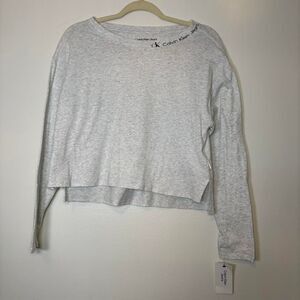 Calvin-klein-jeans Women's Grey T-shirt